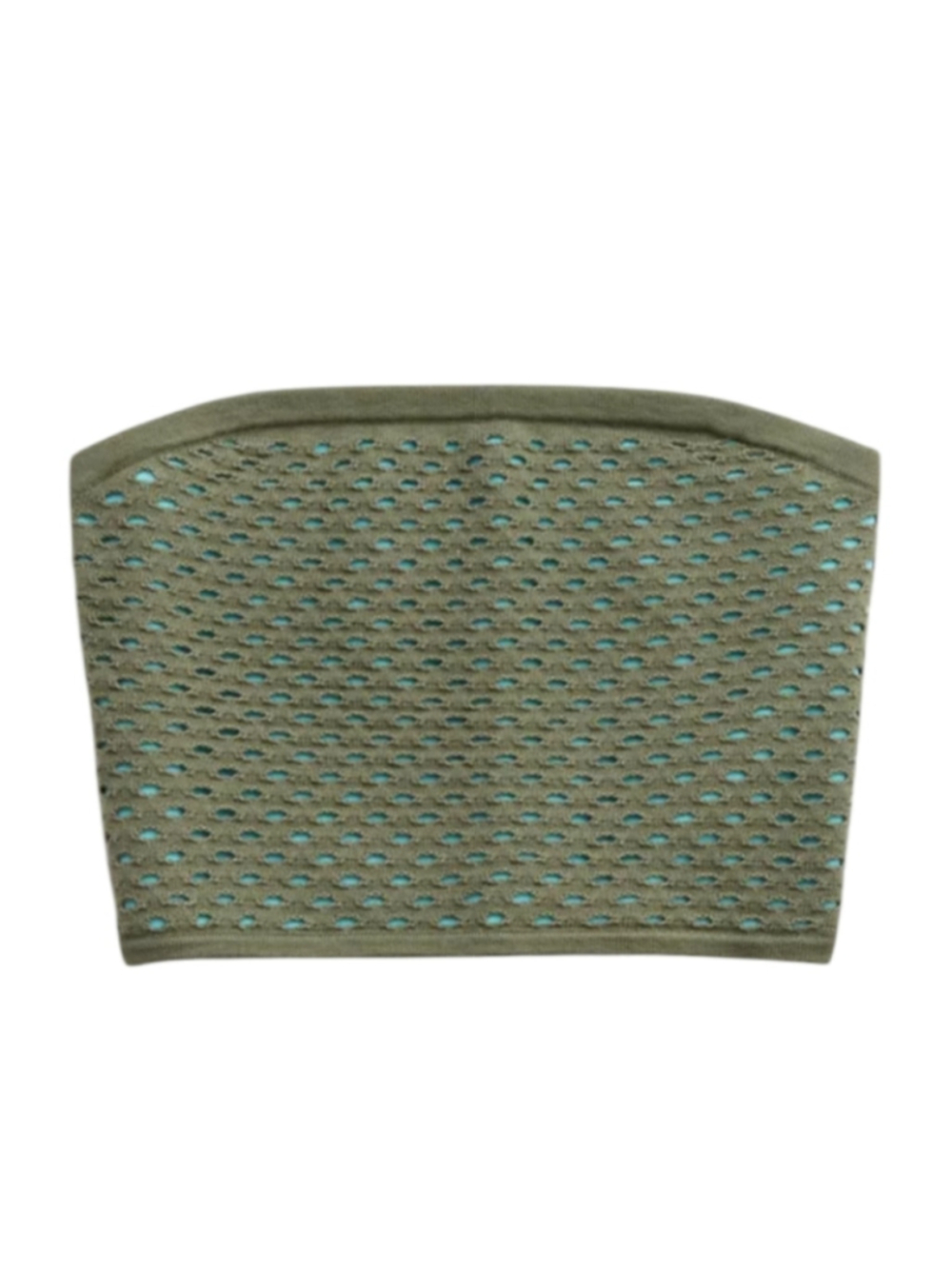 Aerie NWT Crochet Sweater Knit Bandeau Tube Top Small - Picture 4 of 9